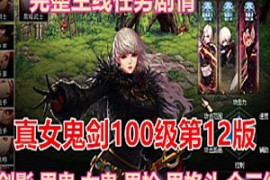 DNFOnline 网游单机版 最新真女鬼剑第十二版100级三觉DNF一键端