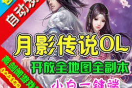 月影传说Online网游单机版，单人副本GM刷元宝装备，月影传说一键端网游