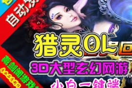 猎灵Online网游单机版3D网络游戏一键端GM刷等级圣币金钱物品宝箱
