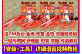 热血传奇Online网游单机版 光之子 网游一键端光之子版传奇服务端