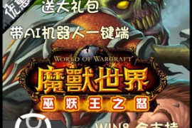 魔兽世界Online网游单机版，AC7.0巫妖王之怒335带AI机器人魔兽世界单机